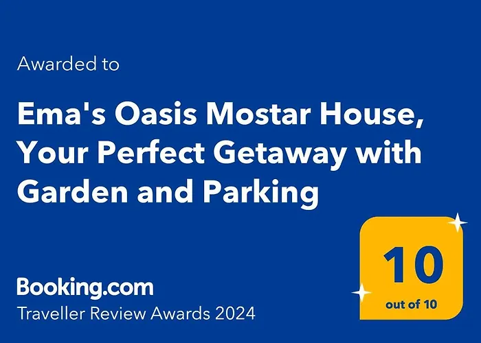 Ema\'S Oasis Mostar House, Your Perfect Getaway, Free Private Parking And Garden